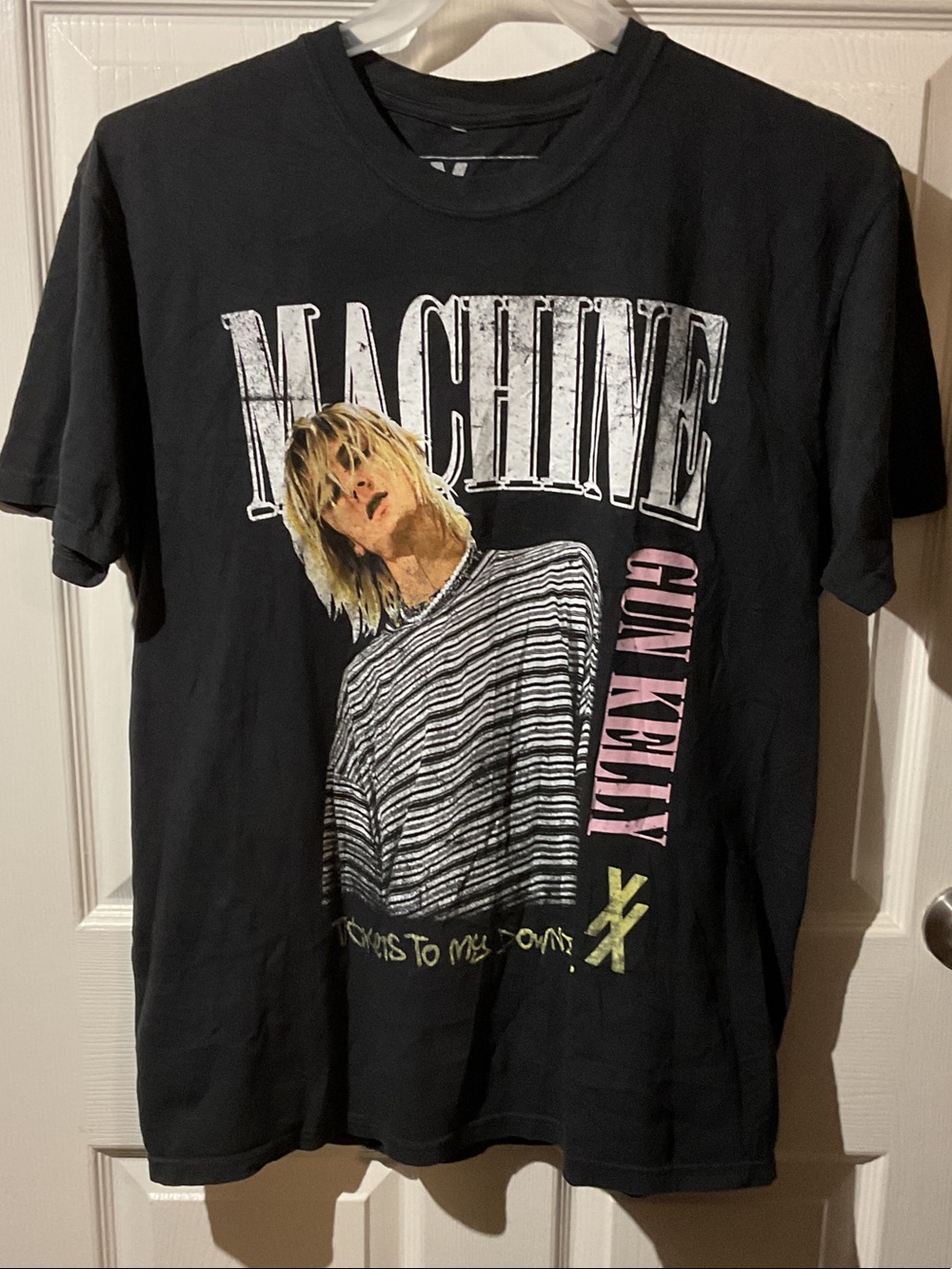 Machine Gun Kelly “Tickets To My Downfall” Tour Tee with Backhit